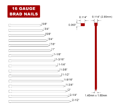 Sofa T Brad Nail For Furniture Accessory